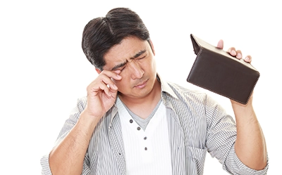 安定した収入がないと手続できない